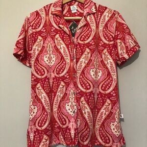 Echo Size Small Women’s Paisley PJ Shirt